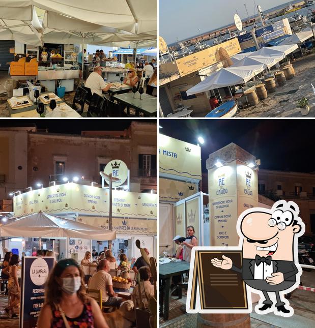 La esterno e interni del ristorante