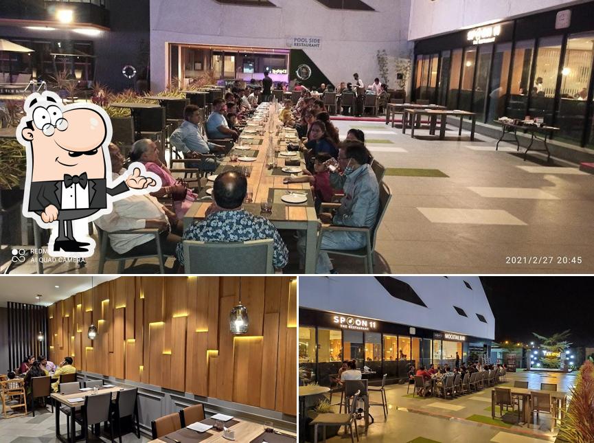 The interior of SPOON 11 - the restaurant