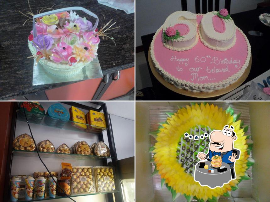 Ceviche, cheesecake and sashimi at Simran bakery shop