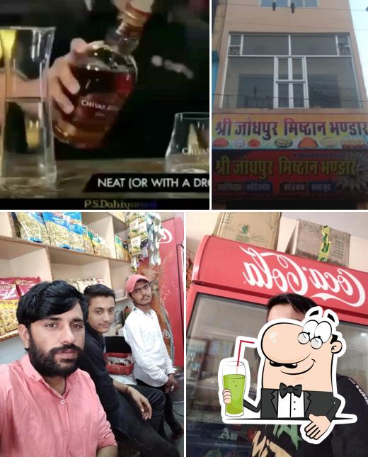 Enjoy a beverage at श्री जोधपुर मिष्ठान भंडार भादरा