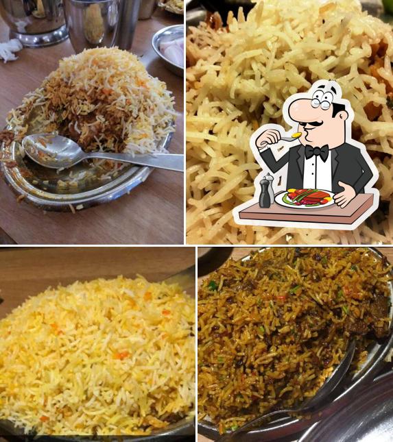 Food at SP's Biryani