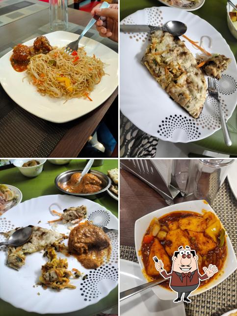 Food at Saffron Restaurant