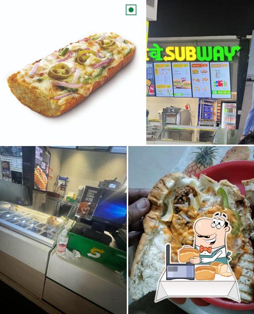 Garlic bread at Subway