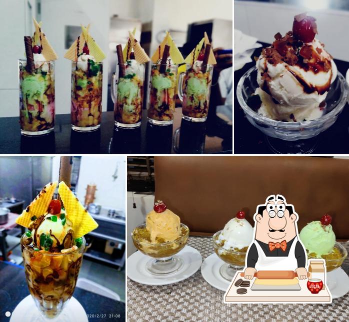 Order one of the sweet dishes