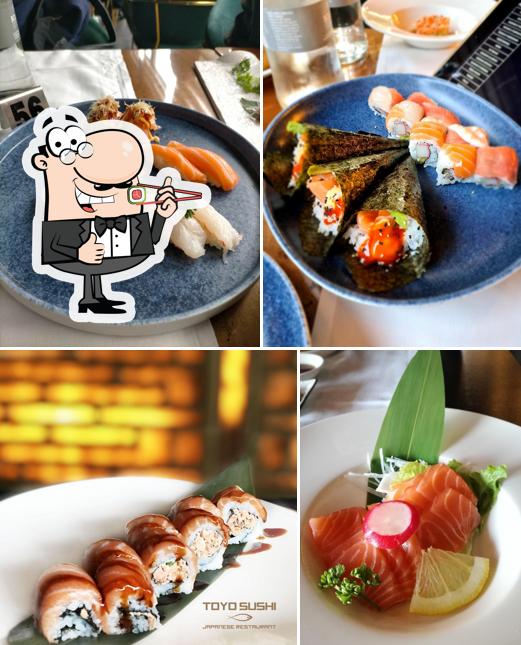 Ordina le diverse opzioni di sushi