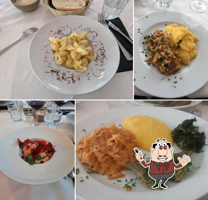Cibo al Trattoria Al Campanile