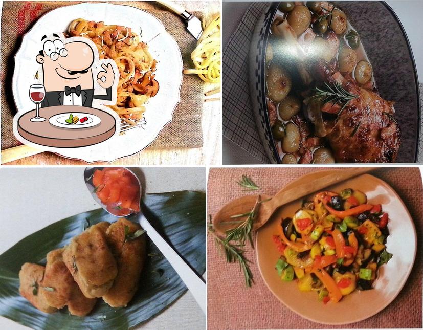 Cibo al U'Calabrise Gentile,Ristorante Pizzeria Bisteccheria