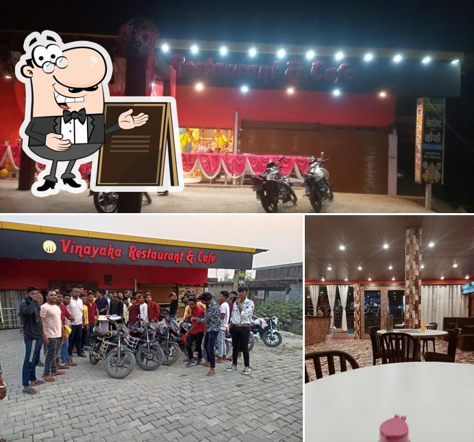 The exterior of Vinayaka Restaurant & Cafe