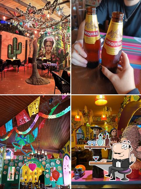 O interior do El Paso Cocina Mexicana Asa Sul