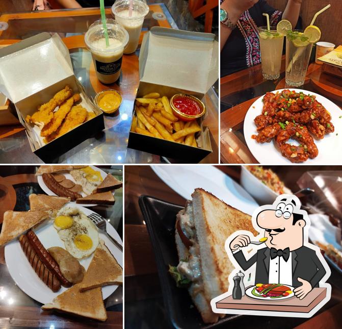 Food at British Cafe