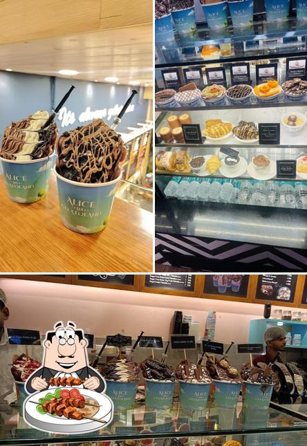 The picture of food and beverage at Alice in Gelatoland & Shahi Durbar Lokhandwala Andheri (W)