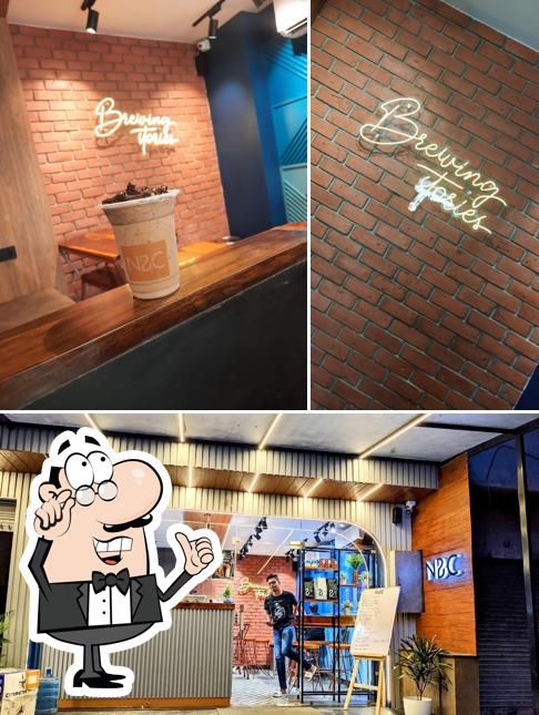 The interior of Nothing before coffee bhilwara