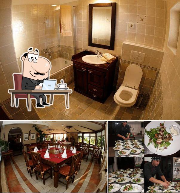 La immagine di interni e cibo da Fortuna
