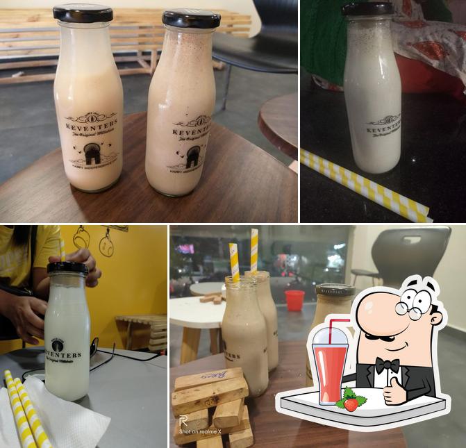 Keventers offers a selection of beverages