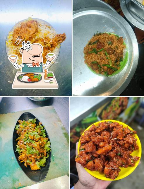 Food at Mee Babai Restaurant