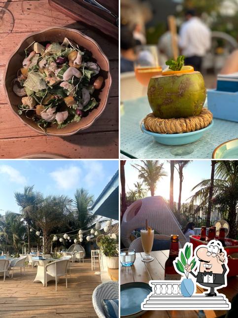 Enjoy the view at the outside area of Olive Bar & Kitchen