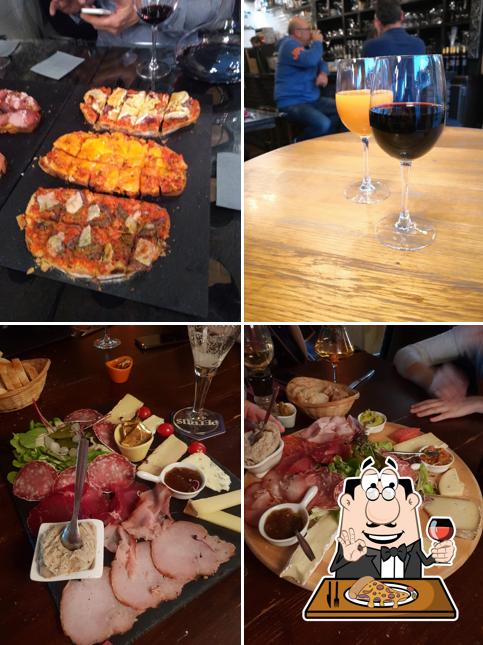 L'Etiquette " Cave à Manger - Cave à Vin "