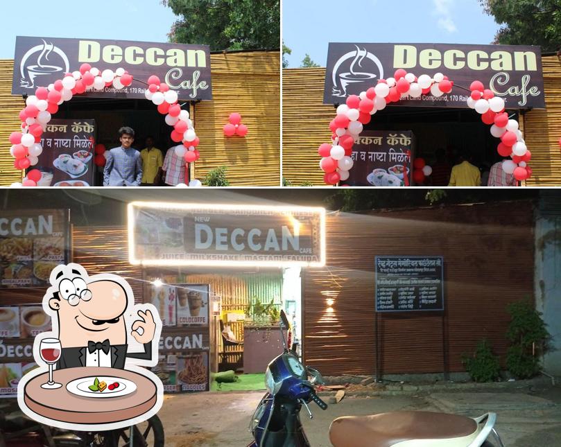 Among various things one can find food and exterior at Dekan cafe