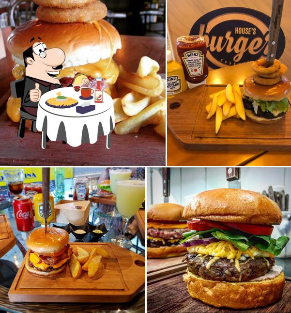 House’s burger