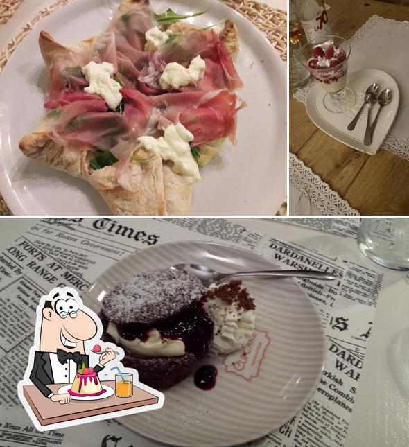 L'Aurora va in città serve un'ampia selezione di dessert