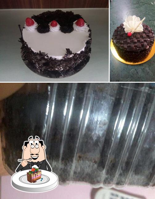 Chocolate cake at Mr. Puff
