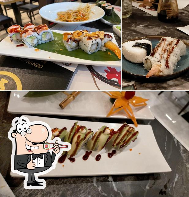 Prova le diverse opzioni di sushi