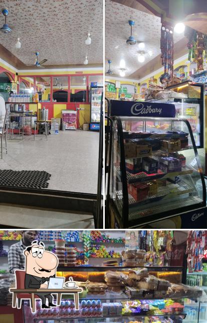 Check out how Sri soorya cake shop looks inside