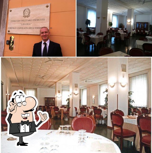 Gli interni di ristorante circolo ufficiali