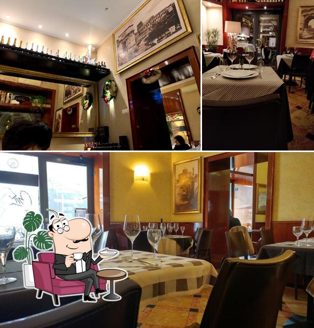 Gli interni di Vattani Elegant Italian Restaurant & Cocktail Bar