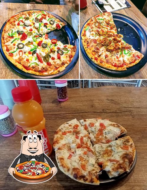 At Spicy Pizza Corner,, you can taste pizza