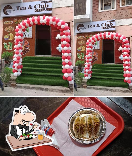 Food at Tea & Club Cafe
