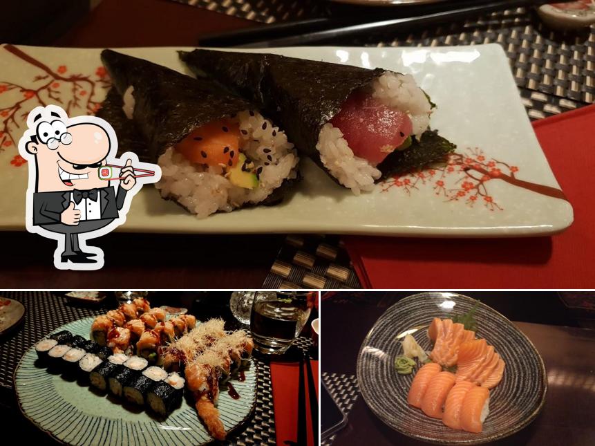 Prenditi le varie opzioni di sushi