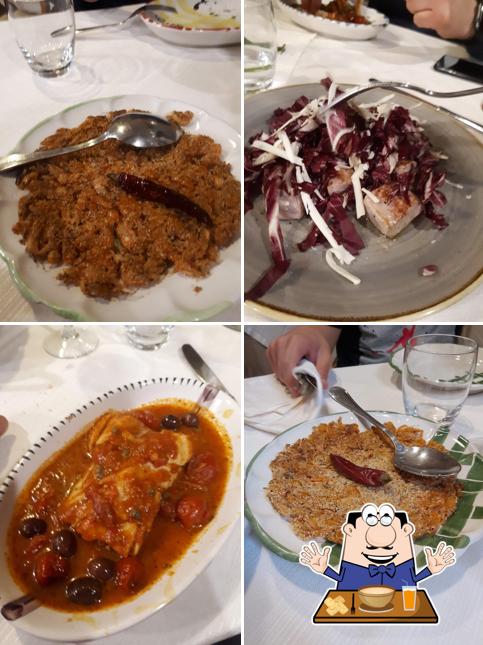 Platti al Trattoria 'O Romano