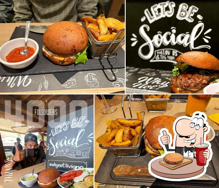Prova un hamburger a WhyNot? Livigno