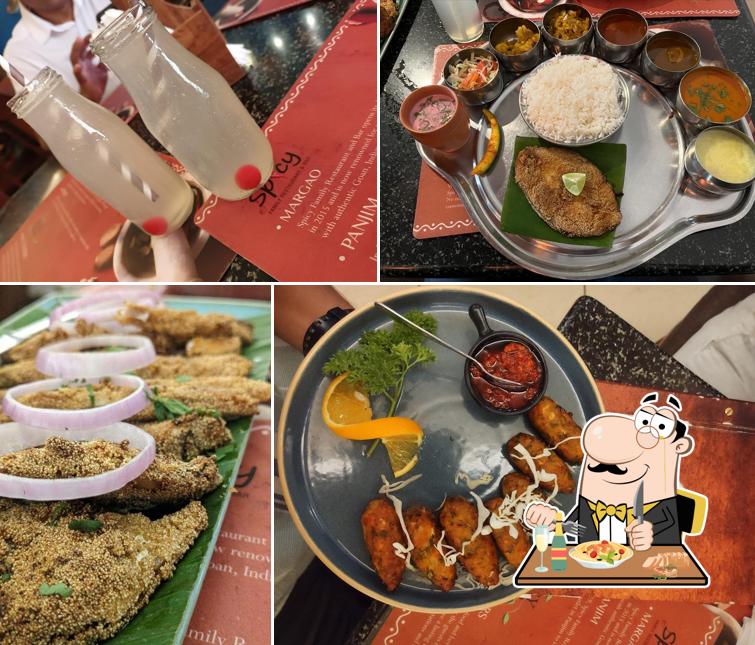 Food at Spicy Family Restaurant & Bar