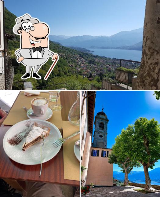 La foto della esterno e bevanda di Trattoria Del Santuario