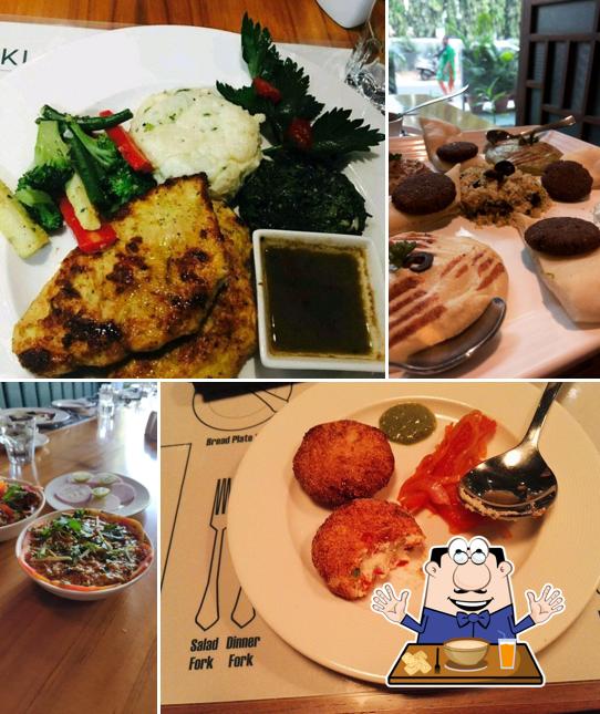 Food at Meraki Restaurant