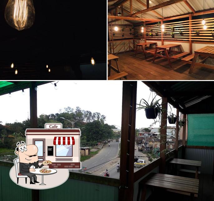The exterior of La Vue The Coffee Shop