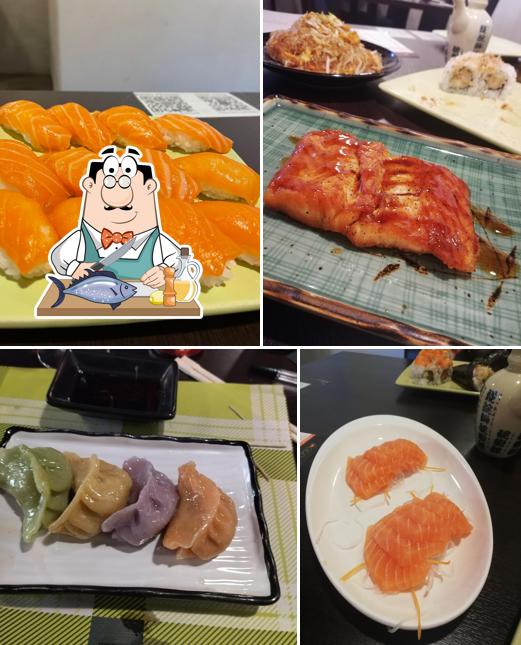 Salmone grigliato al Gold Sushi - Japanese & Asian Fusion Restaurant