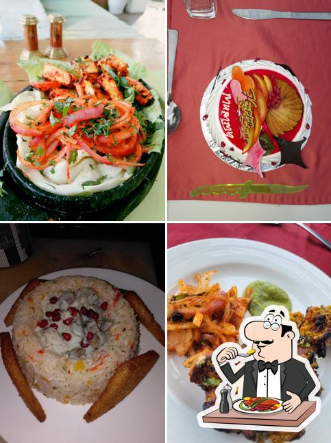 Meals at Khamma Ghani Restaurant