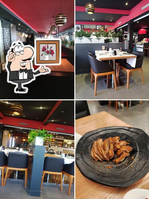 Gli interni di Koi Asian Restaurant