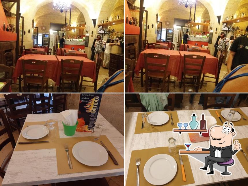 Gli interni di Pizzeria Griglieria Mangiafuoco Bisceglie