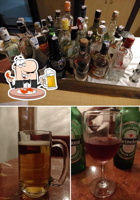 Rubaiyat Bar, Mascot Hotel offers a range of beers