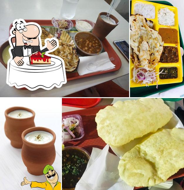 Amritsari express serves a variety of sweet dishes