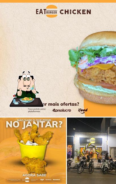 Comida em Eat Burguer