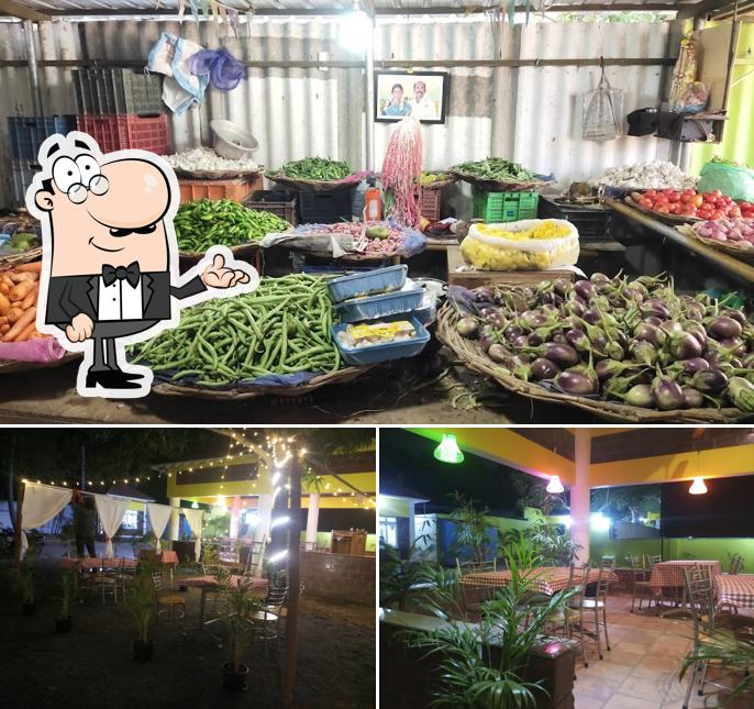 The photo of interior and food at Eat & Rest
