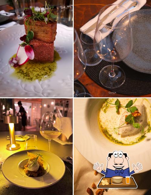 Comida em Ghada Cuisine