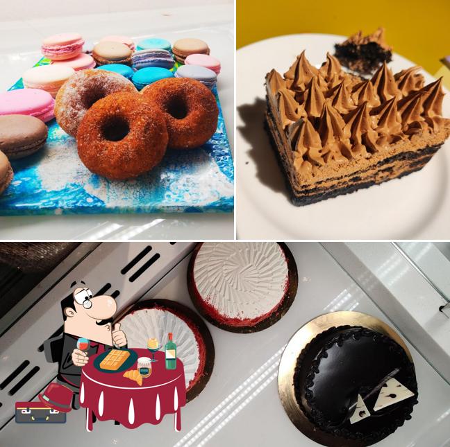 Guilt Trip Cafe offers a range of sweet dishes
