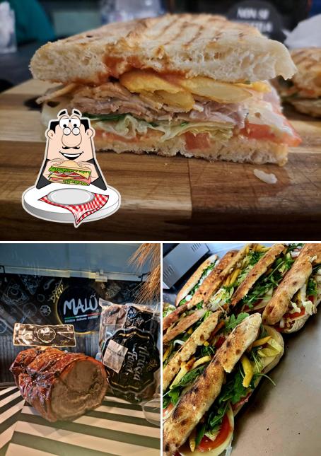 Club sandwich al Malù Pizzeria Sfilatineria