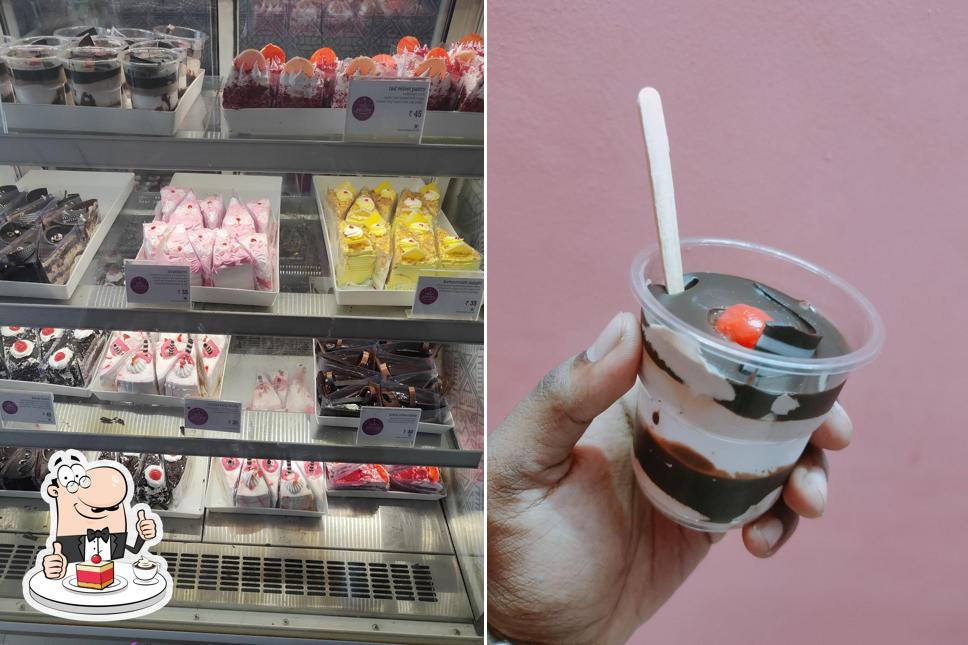 Mio amore provides a number of desserts